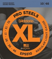 Струны для электрогитары D`Addario EPS510 XL ProSteels (USA) 10-46