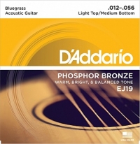 Струны для акустической гитары D'Addario EJ19 (USA) 12-53