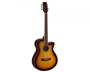 Гитара акустическая Martinez W-91 C/SB с вырезом. Размер: 39" (4/4).