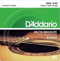 Струны для акустической гитары D`Addario EZ890 (USA)