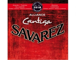 Струны для классической гитары Savarez 510 AR Alliance Cantiga (Франция) нормальное натяжение