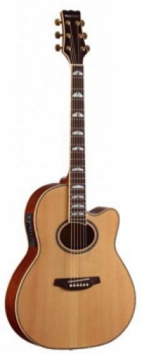 Гитара электро-акустическая Martinez FAW-817 EQ с вырезом (натуральный)
