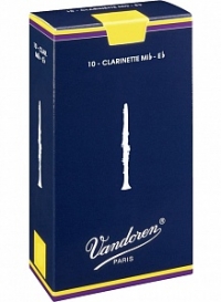 Трости для Кларнета Vandoren CR1115 Традиционные №1,5 (10 шт), Eb
