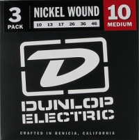 Струны для электрогитары Dunlop 3PDEN1046 (USA)