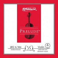Струна A/Ля для скрипки 4/4 D`Addario Prelude J812 (США)
