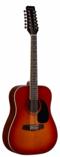 Гитара 12 струнная акустическая Martinez FAW-802-12 TBS.