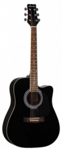 Гитара акустическая Martinez FAW-702 CEQ/BK (черный).