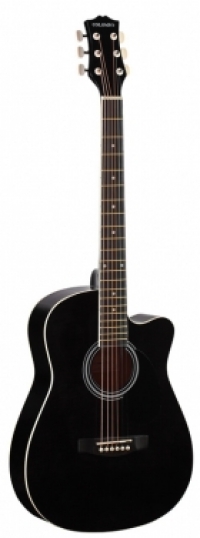 Гитара акустическая Colombo LF-3800 CT BK с вырезом. Размер: 38".