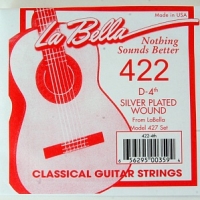 4-я Струна D (Ре) для гитары La Bella 422 (USA) нейлон