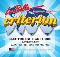 Струны для электрогитары La Bella C200T (USA) 9-42