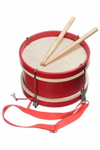 Барабан детский Dekko-1 (20 см) красный