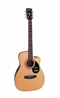 Гитара электро-акустическая Cort AF515CE-OP (натуральный) с вырезом