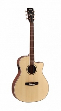 Гитара электро-акустическая Cort GA-MEDX-OP Grand Regal Series (натуральный) с вырезом