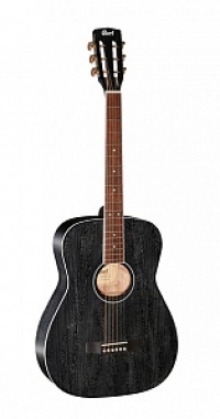 Гитара электро-акустическая Cort AF590MF-BOP Standard Series (черный)