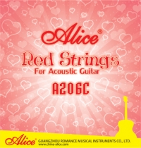 Струны для акустической гитары Alice A206C-SL