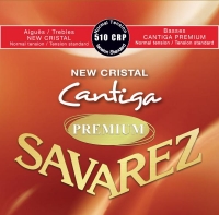 Струны для классической гитары Savarez 510CRP New Cristal Cantiga (Франция) PREMIUM нормальное натяжение