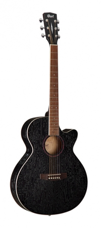 Гитара электро-акустическая Cort SFX-AB-OPBK (черный) с вырезом
