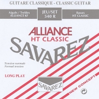 Струны для классической гитары Savarez 540R Alliance HT Classic (Франция) нормальное натяжение